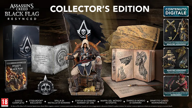 assassin's creed black flag resynced la collector's edition