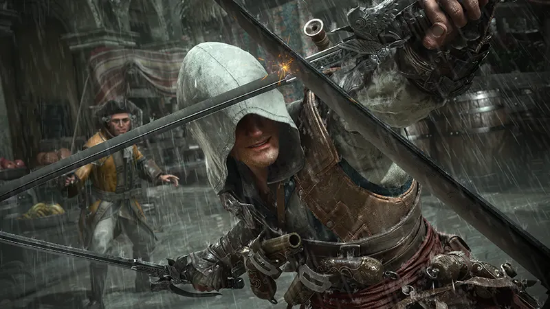 assassin's creed black flag resynced il combattimento migliorato edward kenway