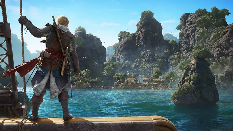 assassin's creed black flag resynced ha una grafica completamente rinnovata con ray tracing