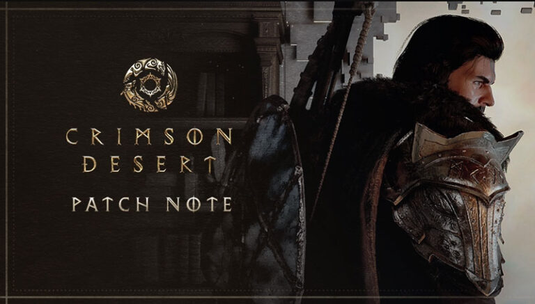 crimson desert patch aggiornamento