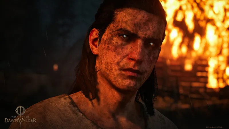 Coen protagonista di The Blood of Dawnwalker umano di giorno e vampiro di notte