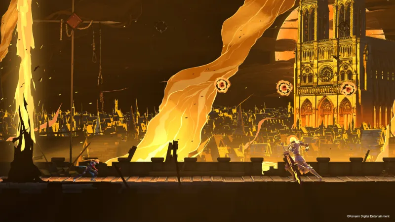 Un immagine di gioco di Castelvania Belmont's Course