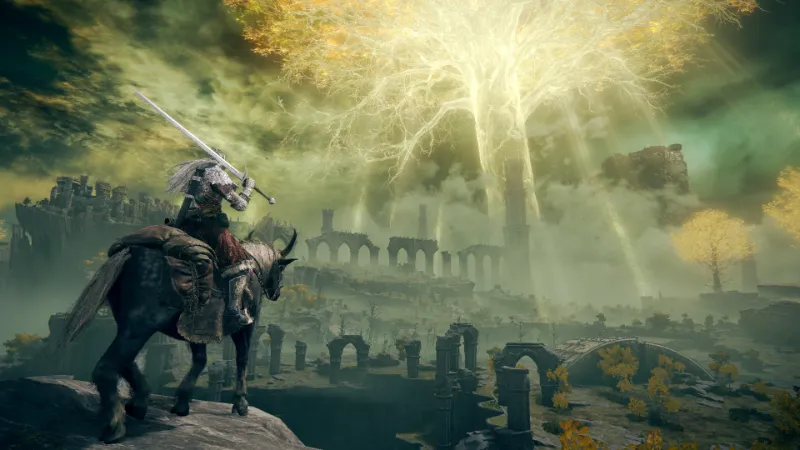 Il mondo aperto dell'Interregno di Elden Ring su Nintendo Switch 2