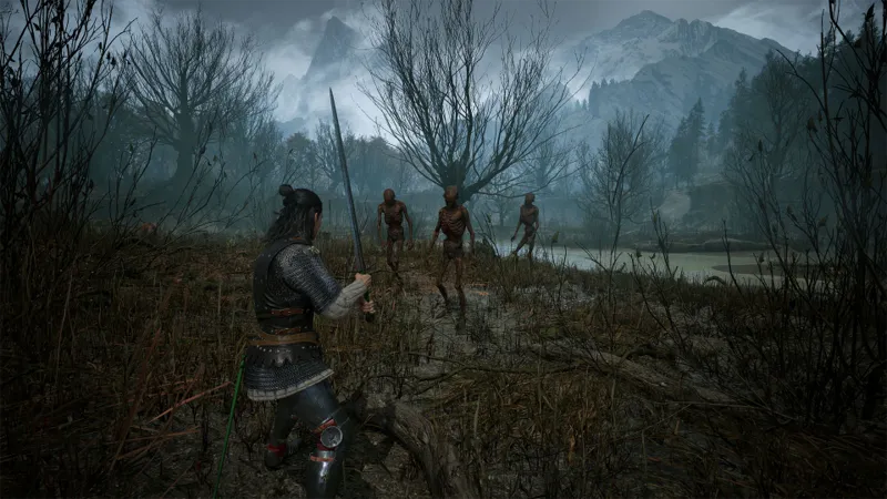 Coen protagonista di The Blood of Dawnwalker in combattimento