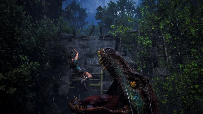 tomb raider t rex codeplay